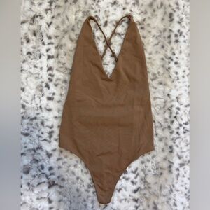 Aritzia Bodysuit | Tan